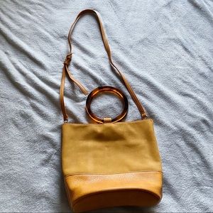 Mustard yellow purse